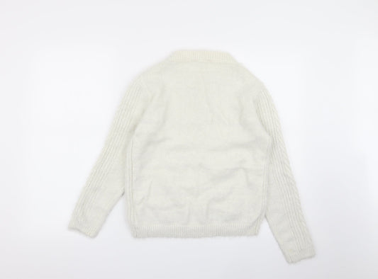 Dorothy Perkins Womens Ivory   Pullover Jumper Size 12