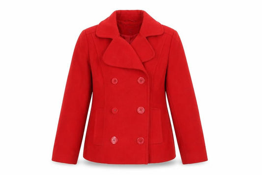 Womens UK Size 12 Autonomy Red Overcoat