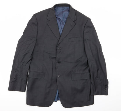 Mens UK Size M M&S Regular Grey Suit Jacket