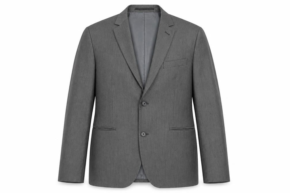 Mens UK Size 40 Peter Werth Regular Grey Suit Jacket