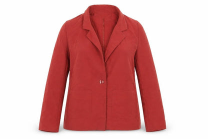 aggi Womens Red   Jacket Blazer Size 8