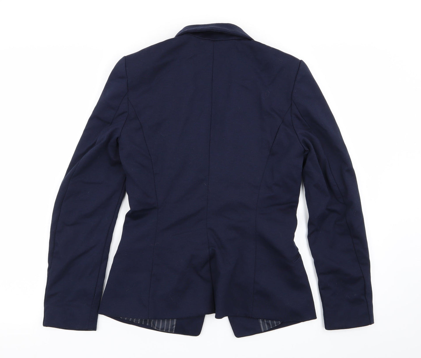 H&M Womens Blue   Jacket Blazer Size 8