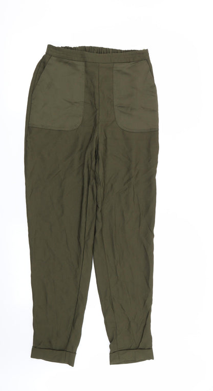 Womens UK Size 8 by very Regular Fit  Green Trousers