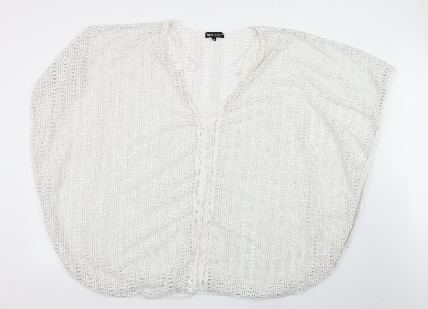 Womens UK Size M Select White Pullover Jumper
