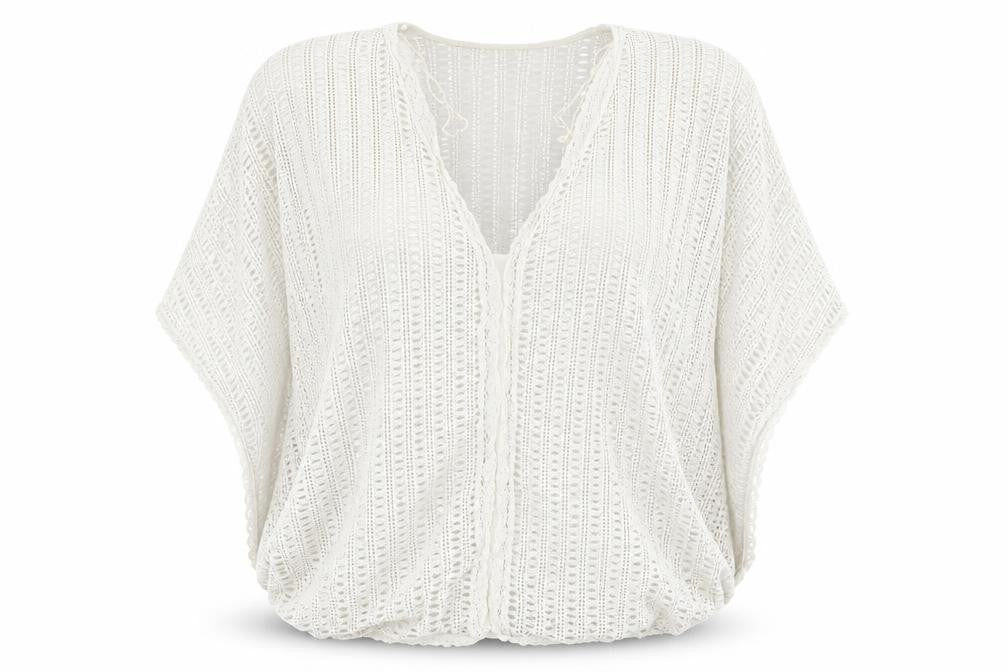 Womens UK Size M Select White Pullover Jumper