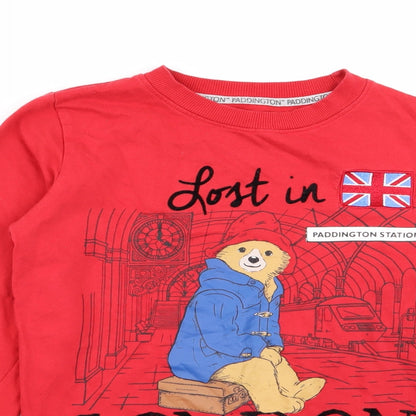 Primark Womens Red   Pullover Jumper Size 4  - lounge jumper