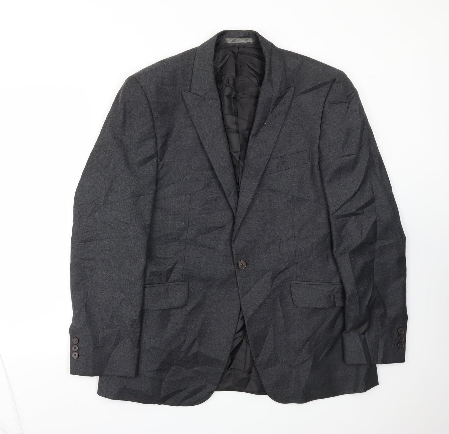 Mens UK Size 40 STVDIO Regular Grey Suit Jacket