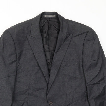 Mens UK Size 40 STVDIO Regular Grey Suit Jacket