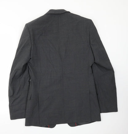 Mens UK Size 40 M&S Regular Grey Suit Jacket