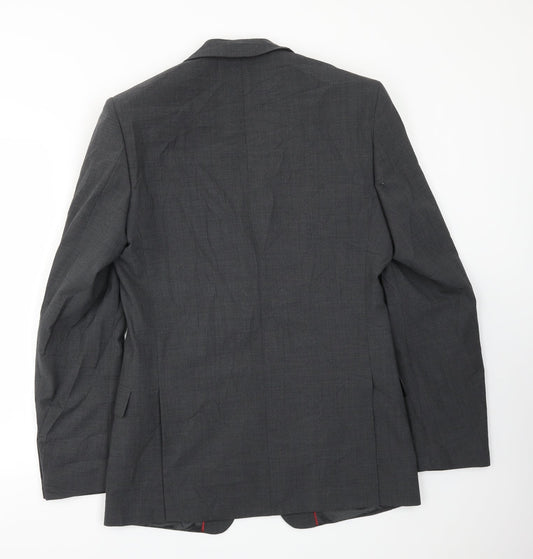 Mens UK Size 40 M&S Regular Grey Suit Jacket
