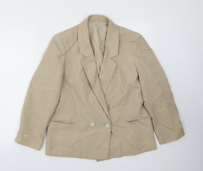st michael Womens Beige   Jacket Blazer Size 12