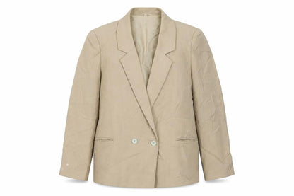 Womens UK Size 12 st michael Regular Beige Blazer