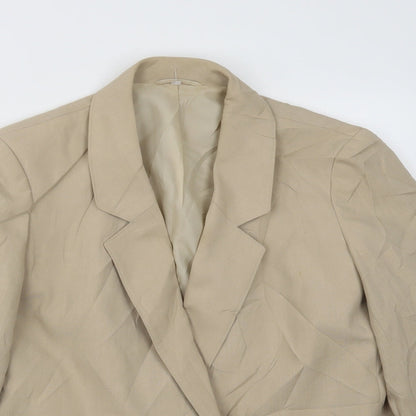 st michael Womens Beige   Jacket Blazer Size 12