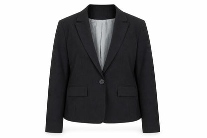 Debenhams Womens Black Striped  Jacket Blazer Size 14