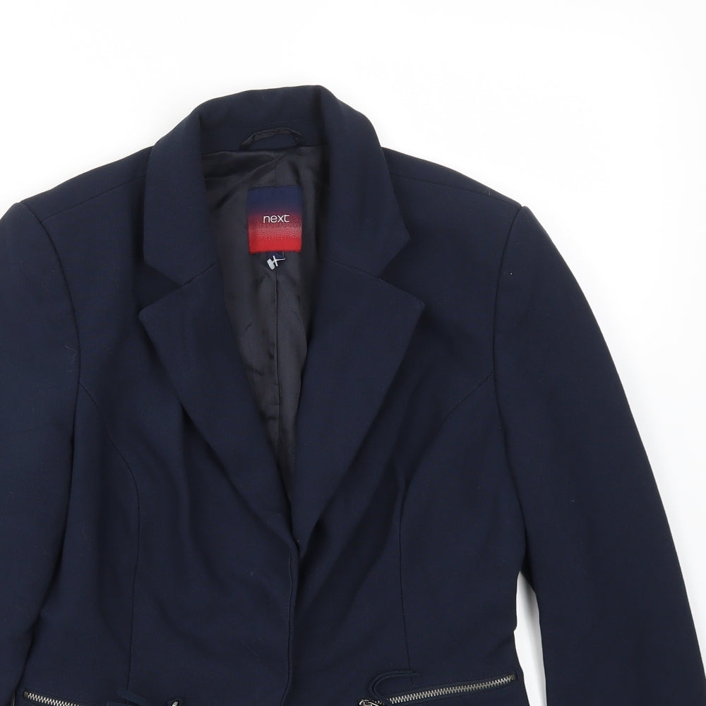 NEXT Womens Blue   Jacket Blazer Size 8