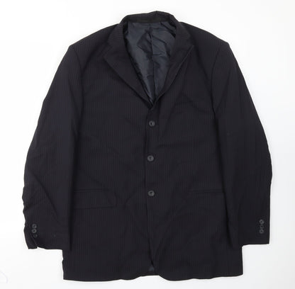 Mens UK Size 42 M&S Regular Blue Suit Jacket