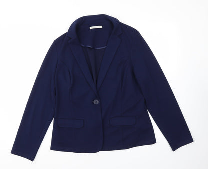 George Womens Blue   Jacket Blazer Size 16