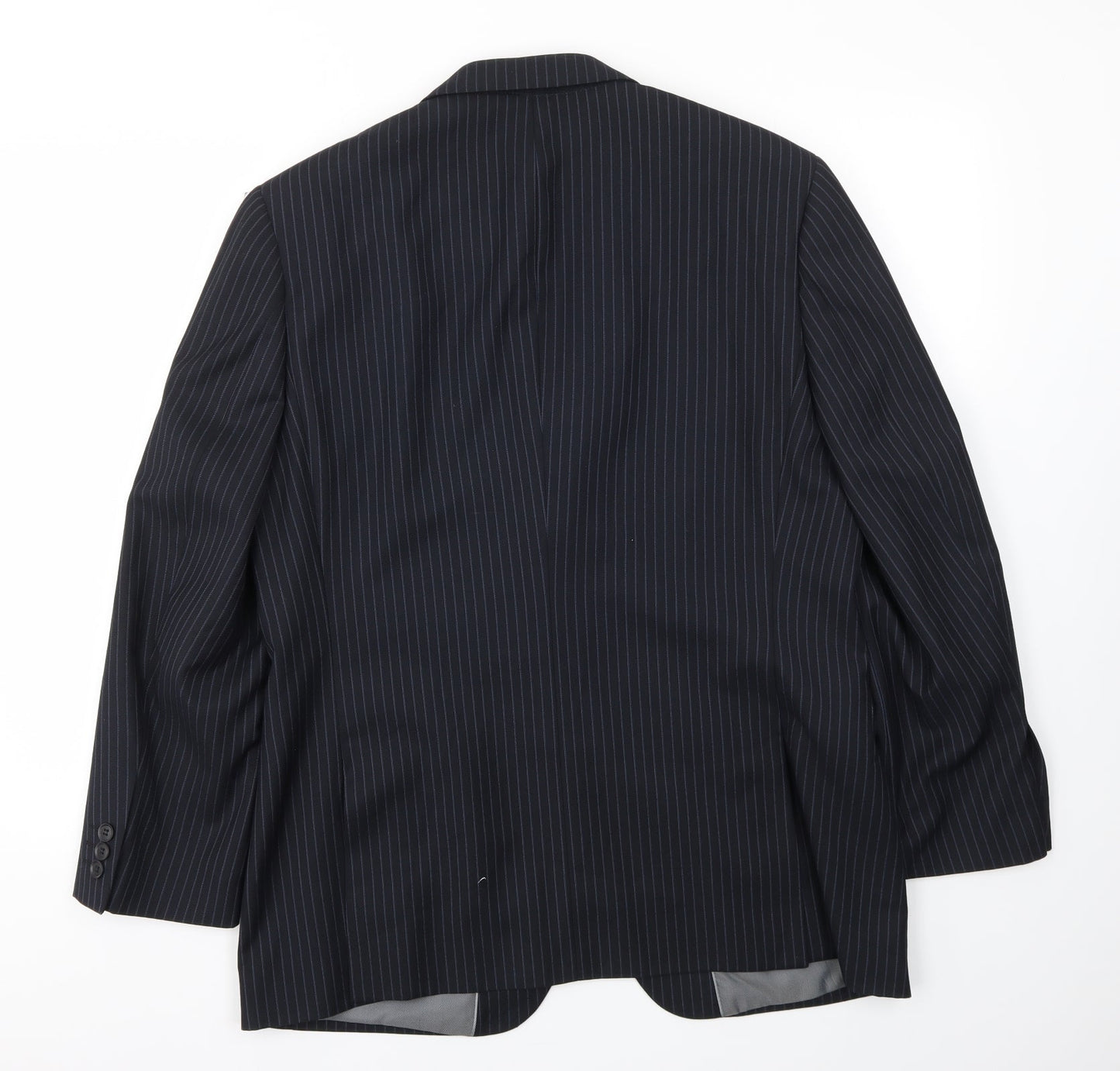 Mens UK Size 40 BHS Regular Blue Suit Jacket