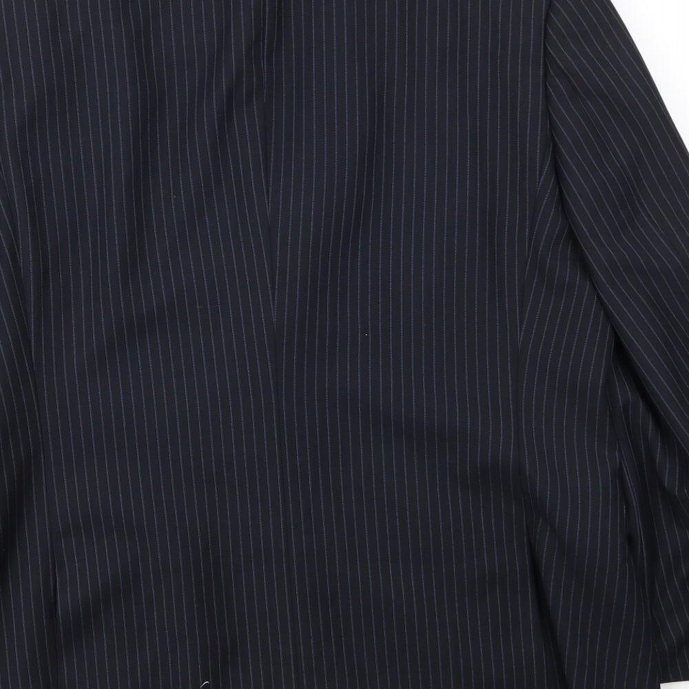 Mens UK Size 40 BHS Regular Blue Suit Jacket
