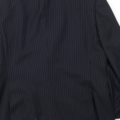 Mens UK Size 40 BHS Regular Blue Suit Jacket