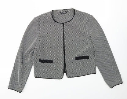 Miss Selfridge Womens Grey   Jacket Blazer Size 14
