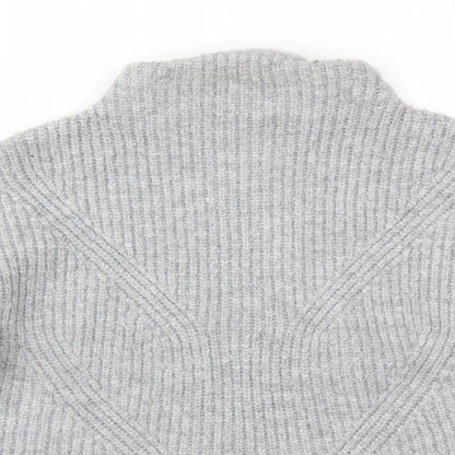 Womens UK Size 10 Debenhams Grey Pullover Jumper