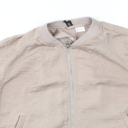 Womens UK Size 4 H&M Beige Jacket