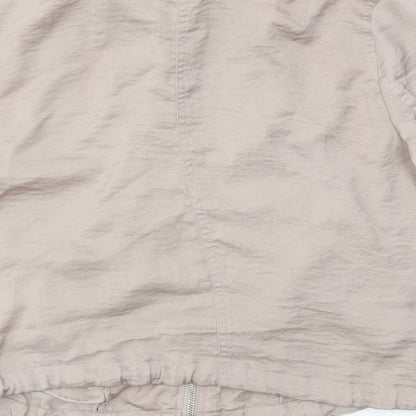 Womens UK Size 4 H&M Beige Jacket