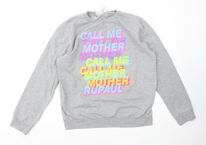 Primark Womens Grey   Pullover Jumper Size S