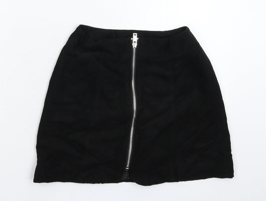 Divided Womens Black   A-Line Skirt Size 6