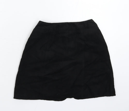 Divided Womens Black   A-Line Skirt Size 6