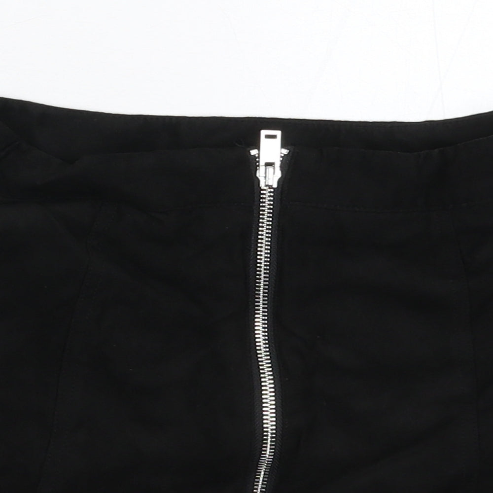 Divided Womens Black   A-Line Skirt Size 6