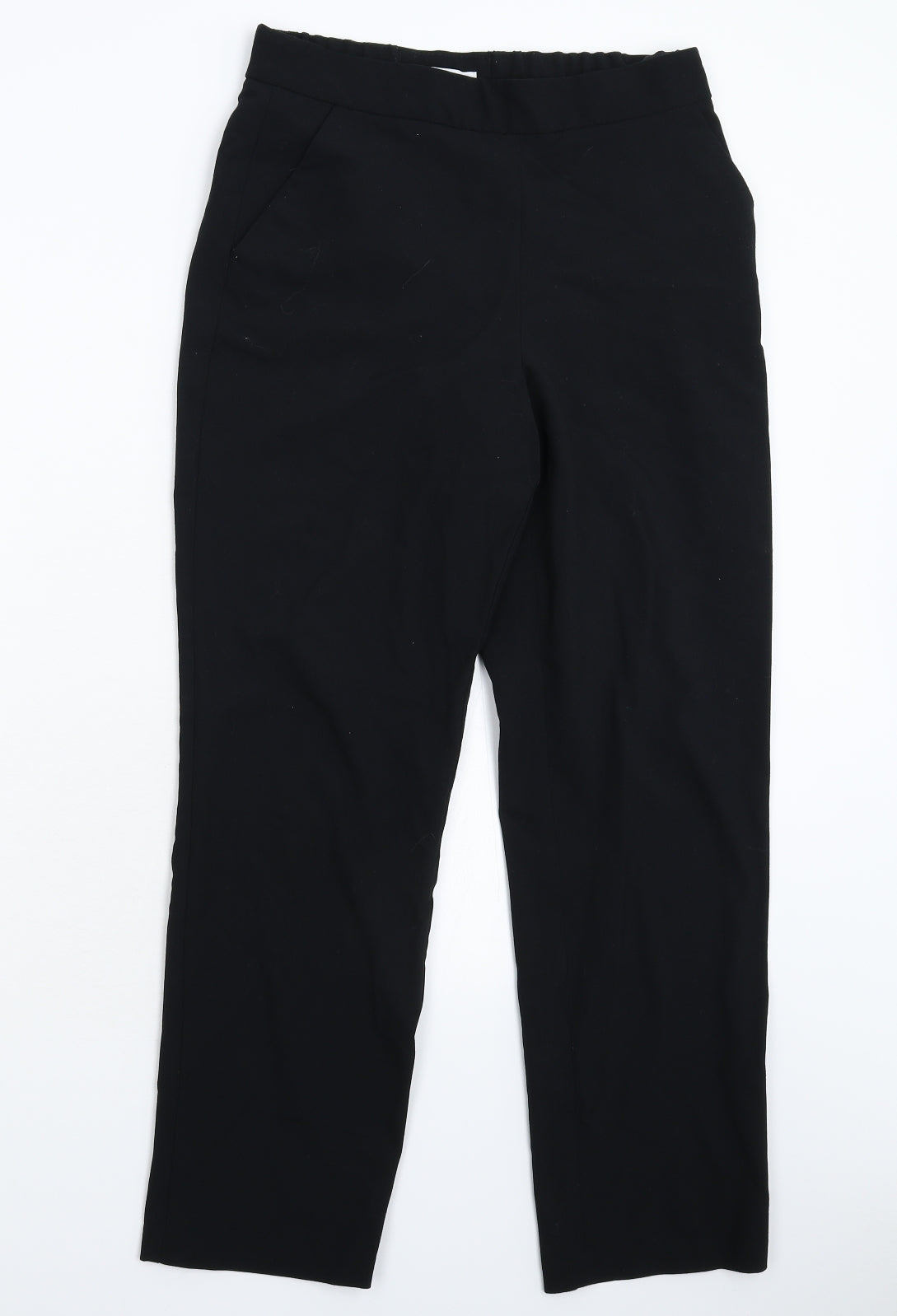 Womens UK Size 10 Marks and Spencer Regular Fit  Blue Trousers
