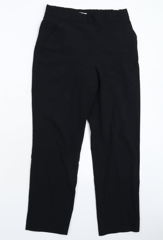 Womens UK Size 10 Marks and Spencer Regular Fit  Blue Trousers