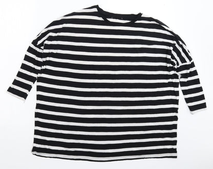 Womens UK Size 8 Atmosphere Multicoloured Basic T-Shirt