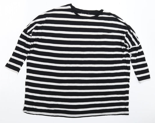 Womens UK Size 8 Atmosphere Multicoloured Basic T-Shirt