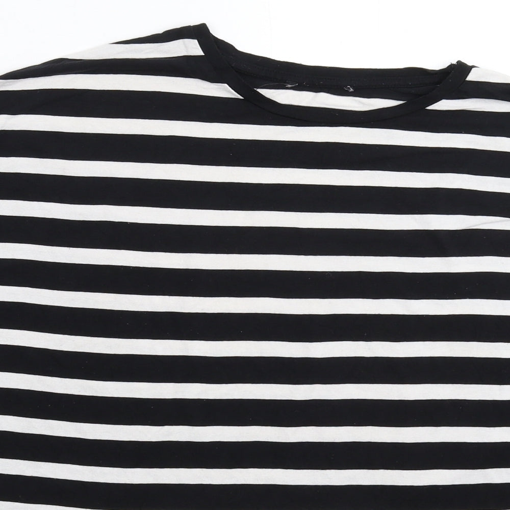 Womens UK Size 8 Atmosphere Multicoloured Basic T-Shirt