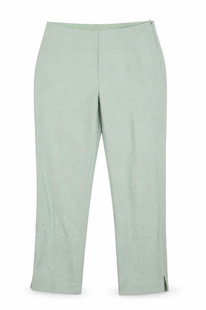 Womens UK Size 14 Anne Brooks Slim Fit  Green Trousers