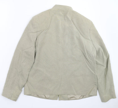 Gerry Weber Womens Grey   Jacket Blazer Size 16