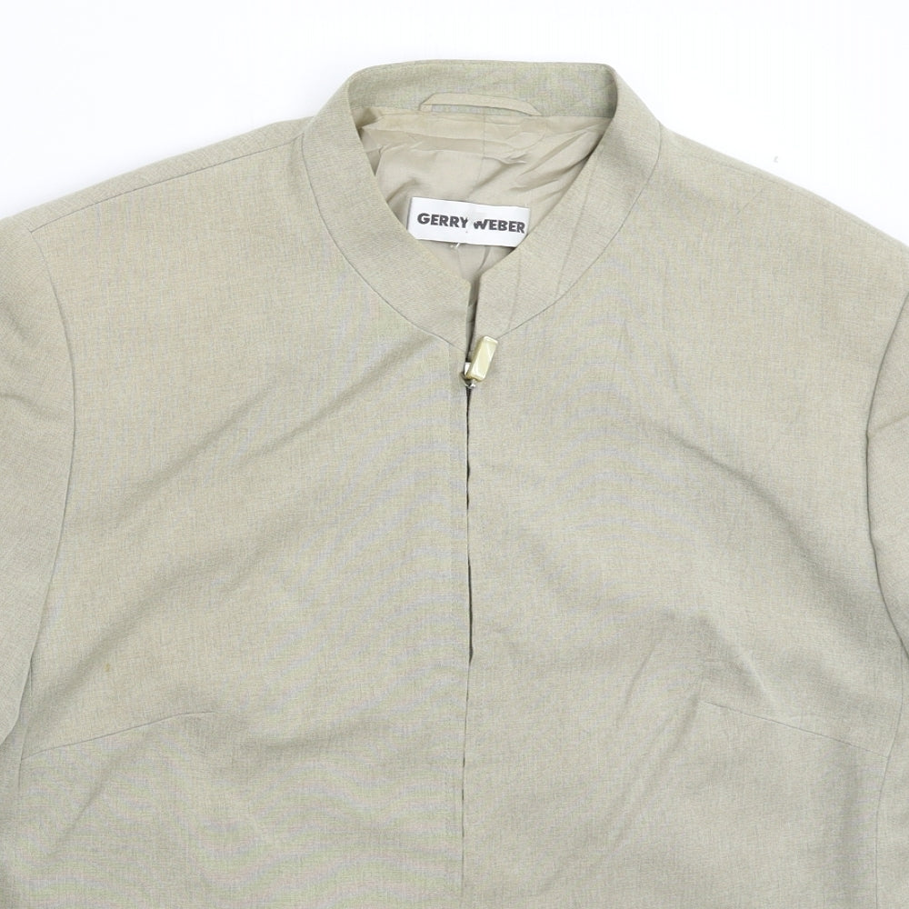 Gerry Weber Womens Grey   Jacket Blazer Size 16