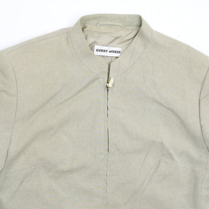 Gerry Weber Womens Grey   Jacket Blazer Size 16