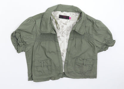 Womens UK Size 14 New Look Green Jacket
