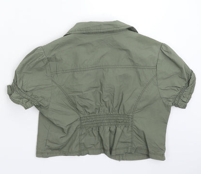 Womens UK Size 14 New Look Green Jacket