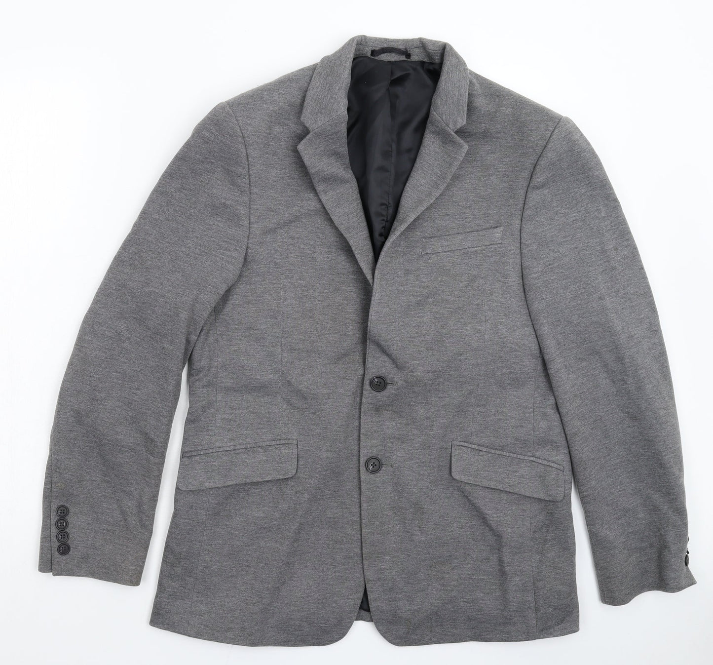 Mens UK Size 42 Red Herring Regular Grey Suit Jacket