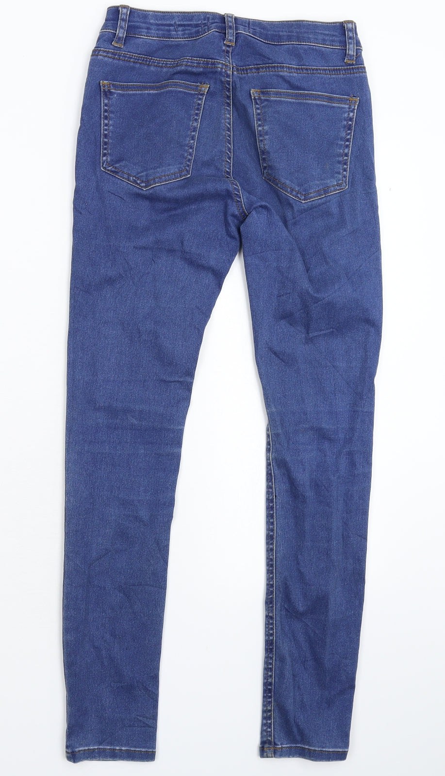 New Look Womens Blue  Denim Skinny Jeans Size 8 L27 in