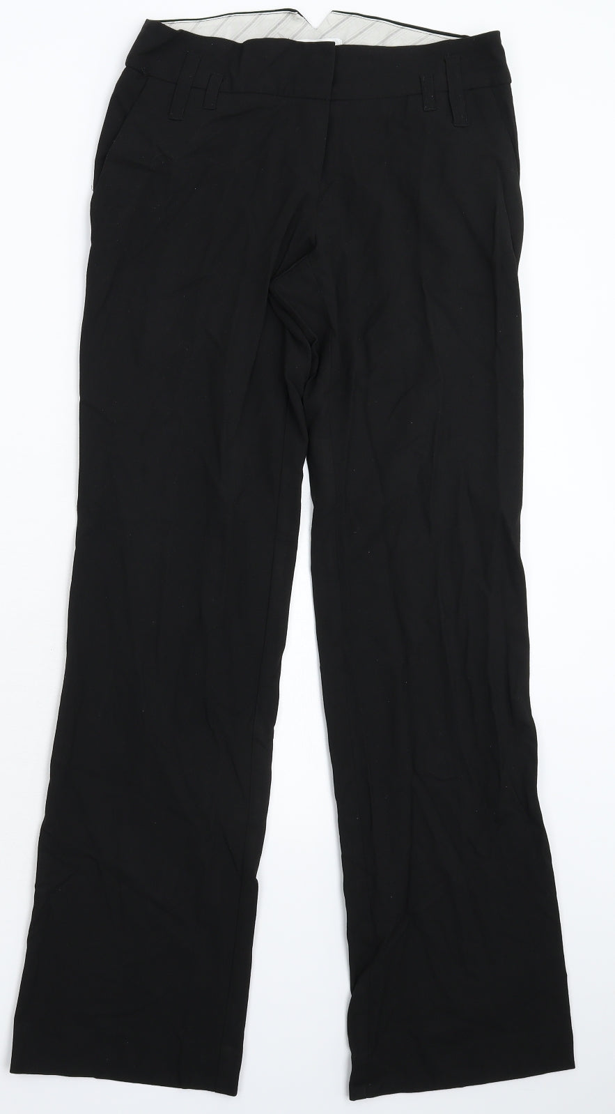 Womens UK Size 8 Promod Regular Fit  Black Trousers