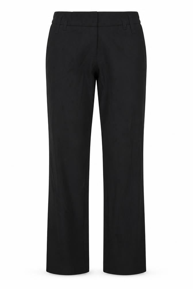 Womens UK Size 8 Promod Regular Fit  Black Trousers