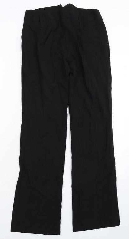 Womens UK Size 8 Promod Regular Fit  Black Trousers