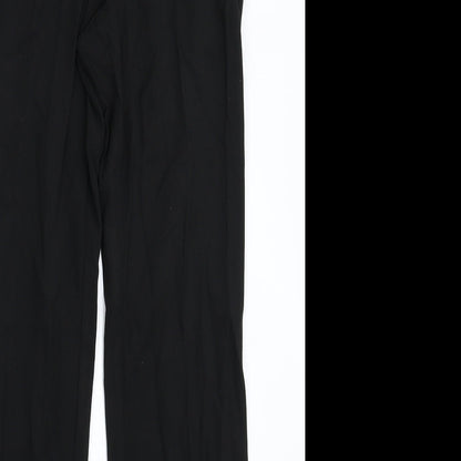 Womens UK Size 8 Promod Regular Fit  Black Trousers