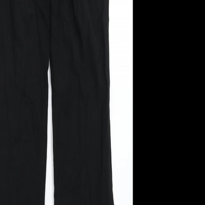 Womens UK Size 8 Promod Regular Fit  Black Trousers
